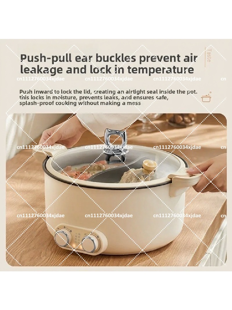 Kitchen Appliances Large - 6L 8L Double Pot Electric Hot