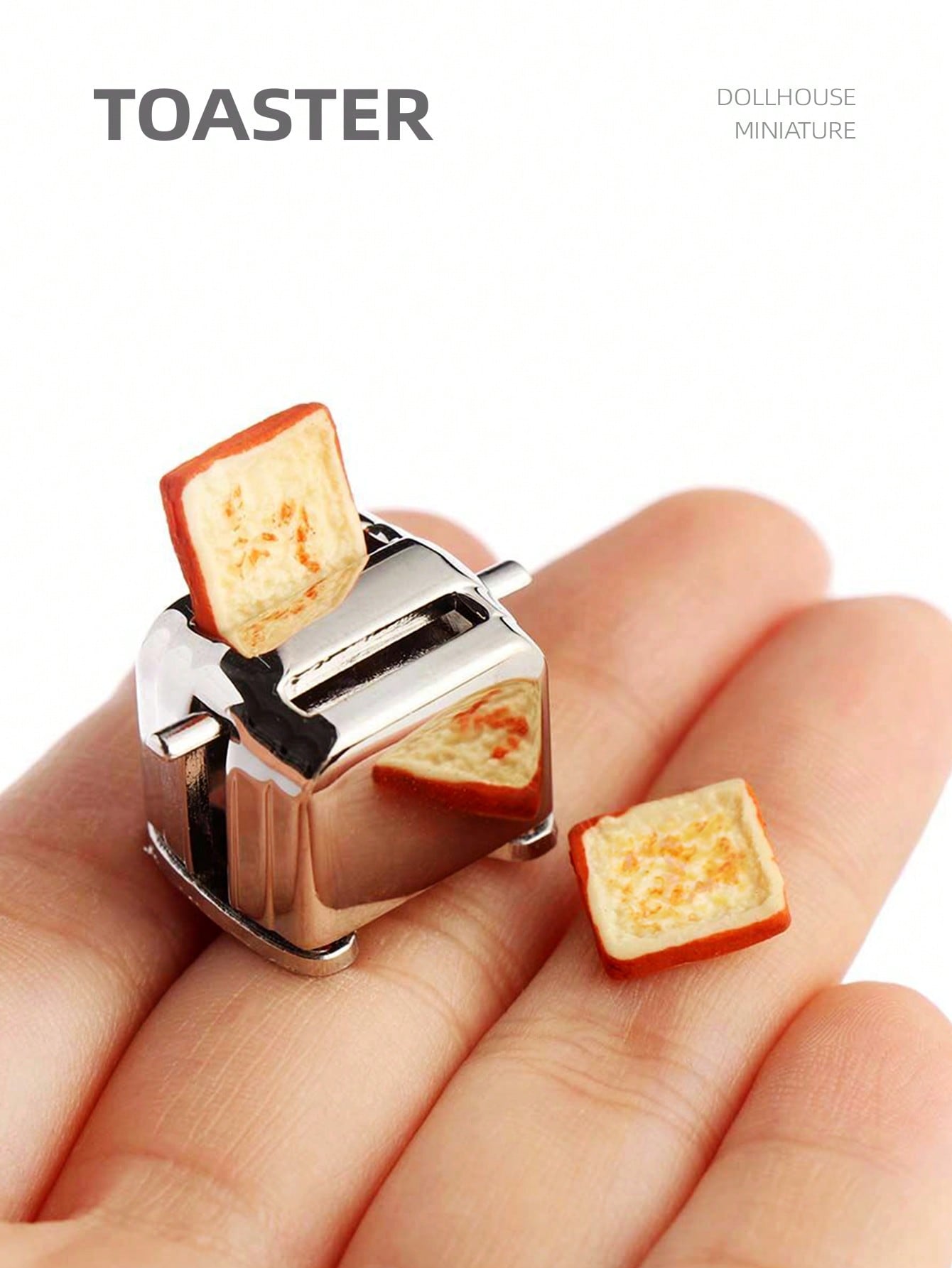 1:12 Dollhouse Miniature Toast - Kitchen Appliances Usa review and price