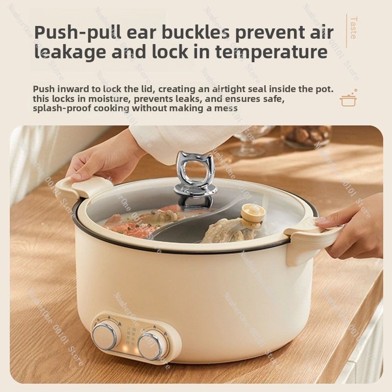 6L 8L Double Pot Electric Hot  - Kitchen Appliances Large review and price