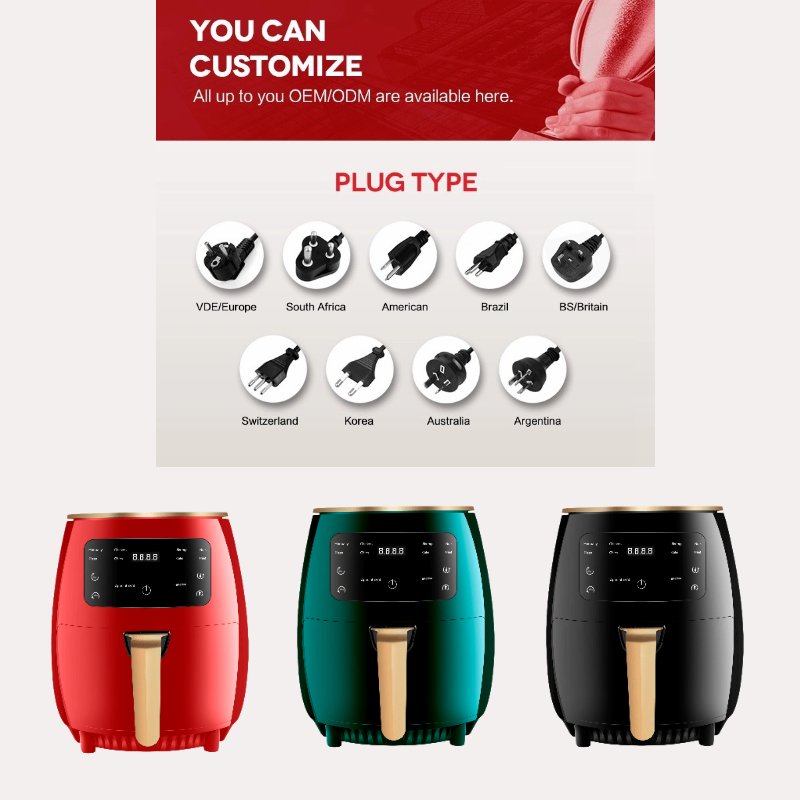 In Stock 2021 Digital 4.5L 5L  - Air Fryer 5L Digital review and price