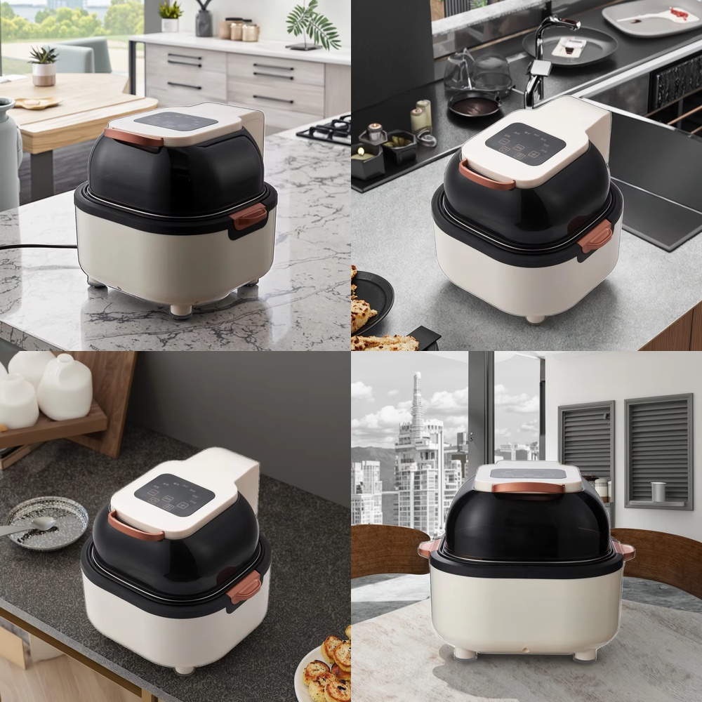 OUSHENG 5L OilFree Digital Con - Air Fryer 5L Digital review and price