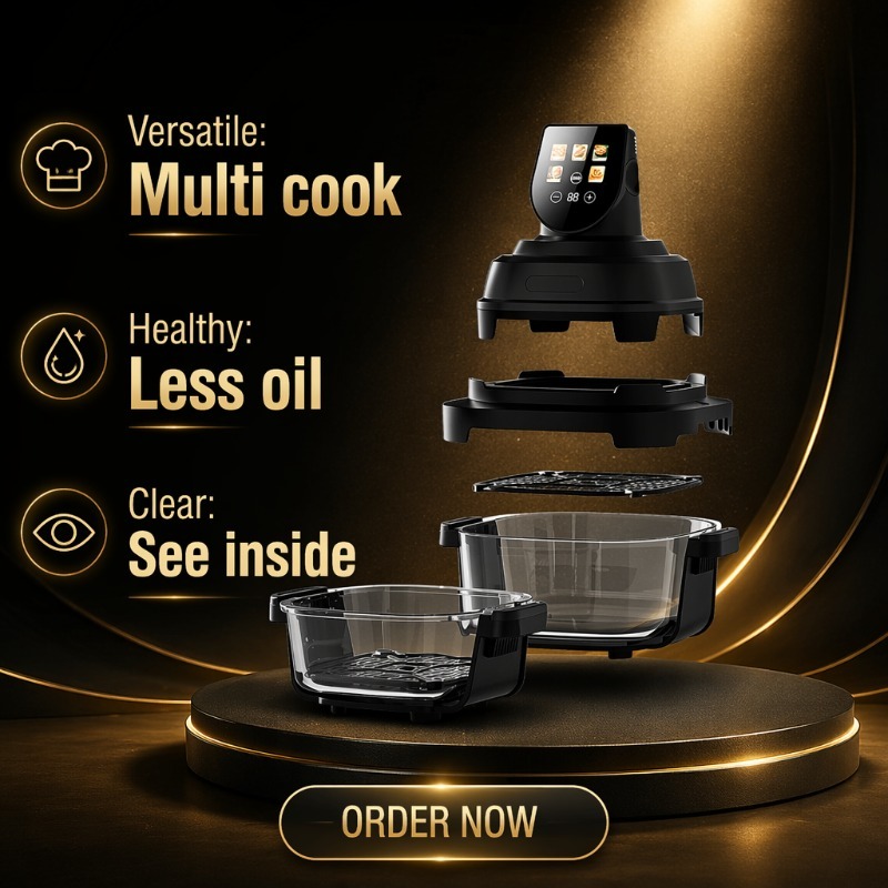 Airo 2025 Best Seller Electric - Air Fryer 5L Digital review and price