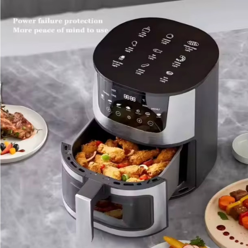 5L 6L 7L 8L 12L Oil Free Fryer - Air Fryer 5L Digital review and price