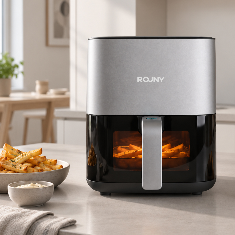 ROUNY 5L Air Fryer with Visibl - Air Fryer 5L Digital review and price