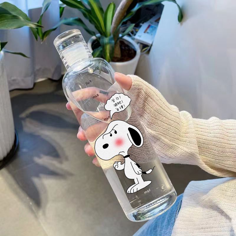Snoopy Transparent Plastic Cup - Kitchen Appliances Large review and price