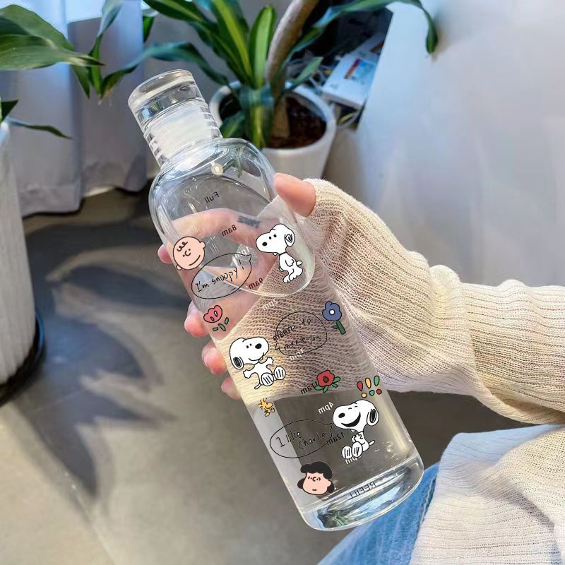 Snoopy Transparent Plastic Cup - Kitchen Appliances Large review and price