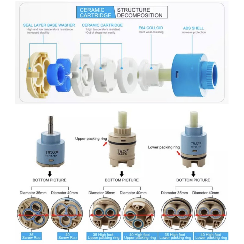 Faucets Mixing Spool Valve 25  - Kitchen Appliances Australia review and price